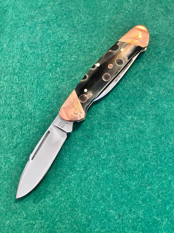 Rough Ryder Copper Swirl Canoe.