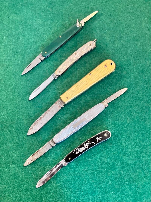 5 Vintage Pocketknives (C)