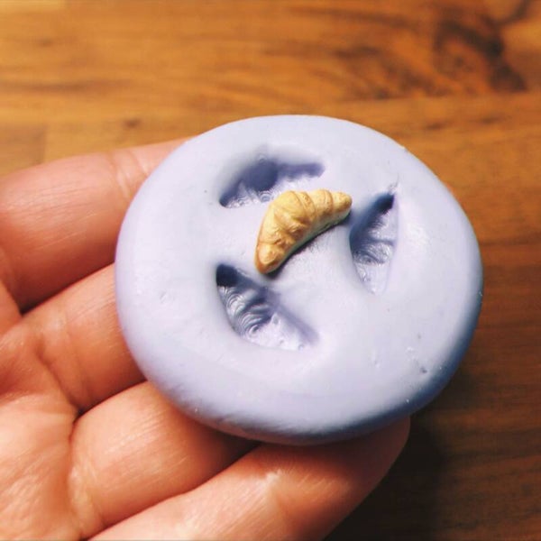 Croissant silikonform