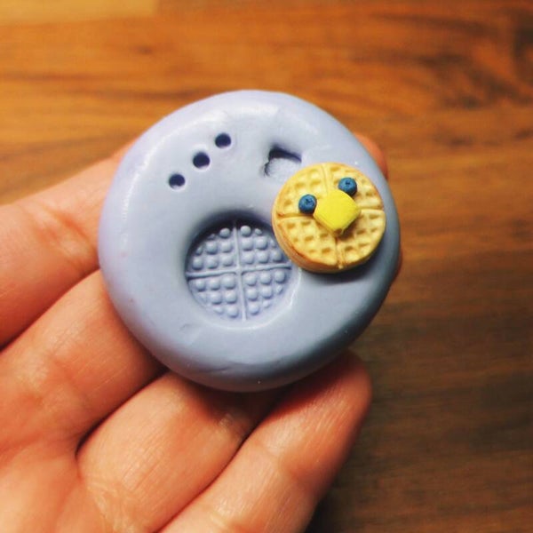 Våffla och tillbehör silikonform