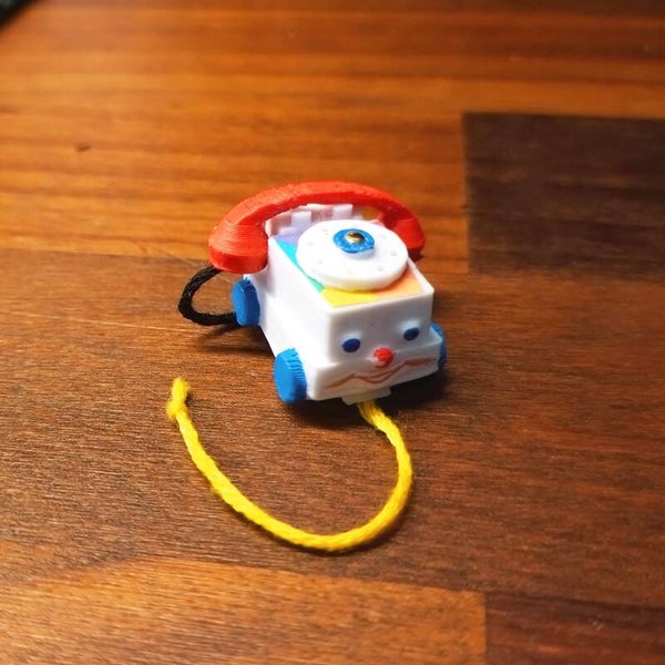 Gammaldags telefonleksak