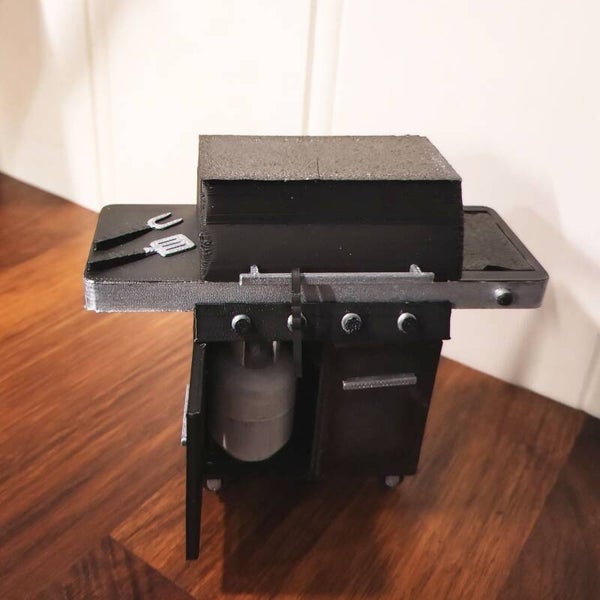 Miniatyr Patio Grill 1:12