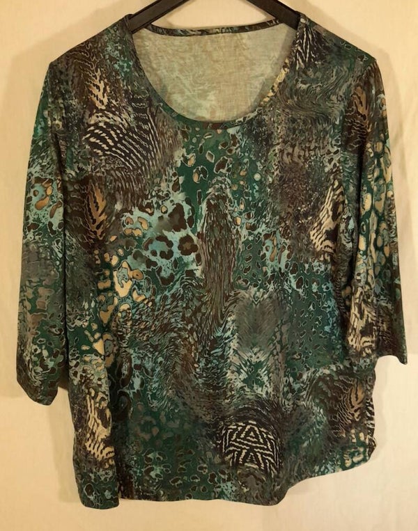 Langarmshirt 3/4-Arm Gr. 44