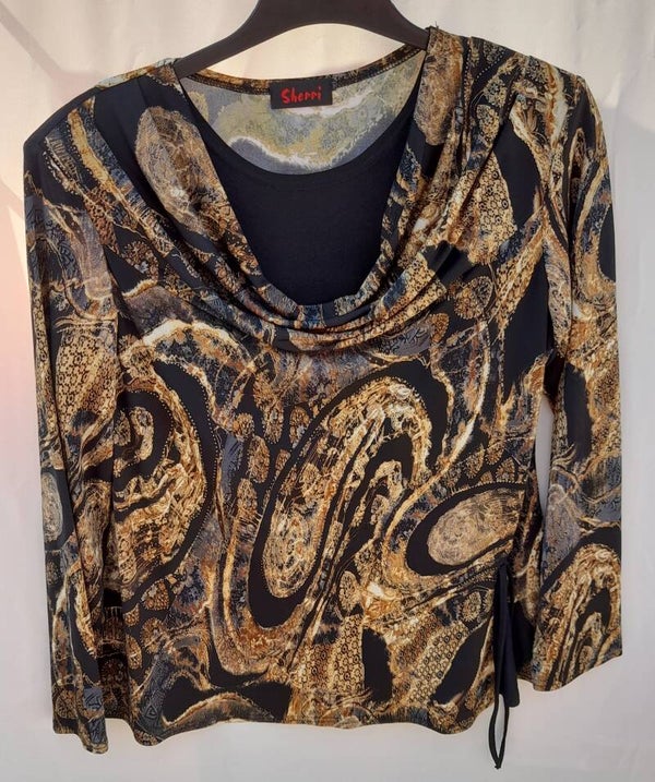Langarmshirt Sheppi Gr. L