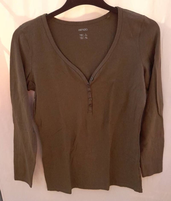 Langarmshirt Esmara Gr. L 44-46