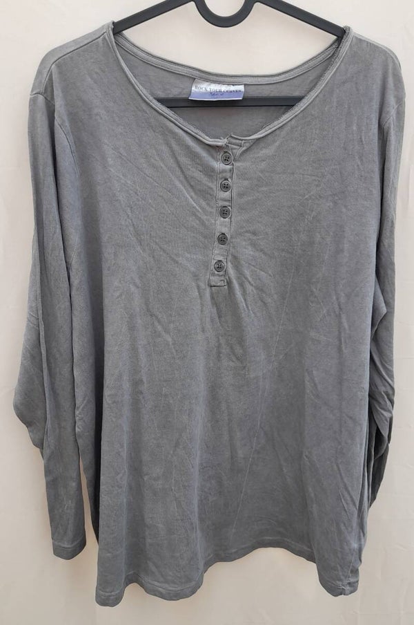 Langarmshirt Rock Your Curves Gr. 48-50