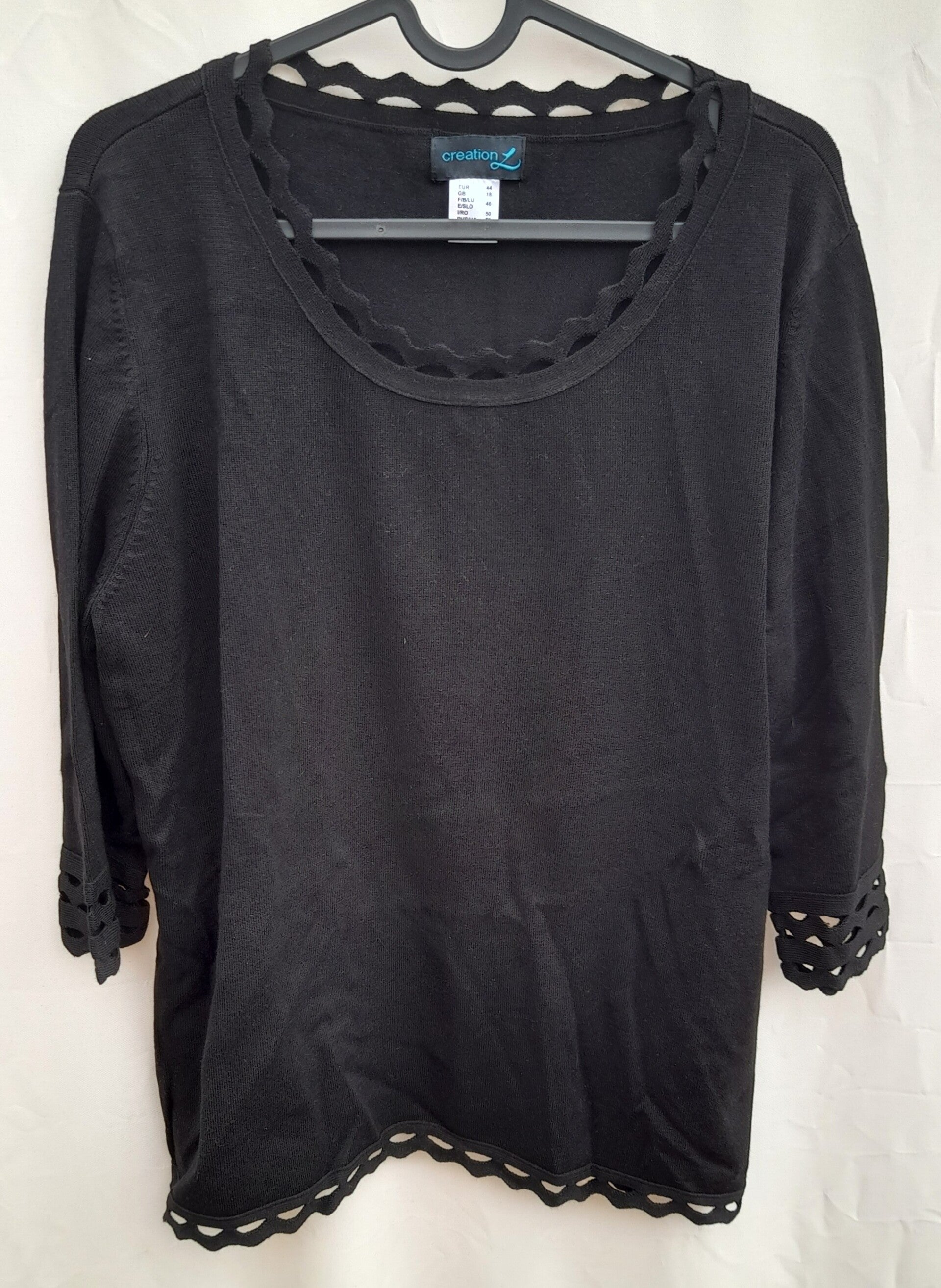 Langarmshirt 3/4-Arm Creation L Gr. 44