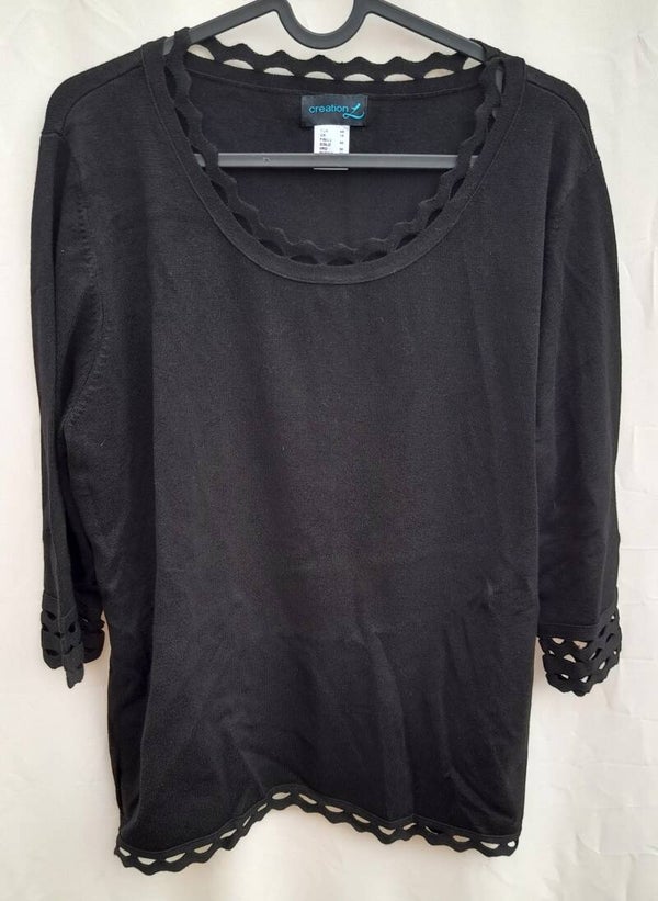 Langarmshirt 3/4-Arm Creation L Gr. 44