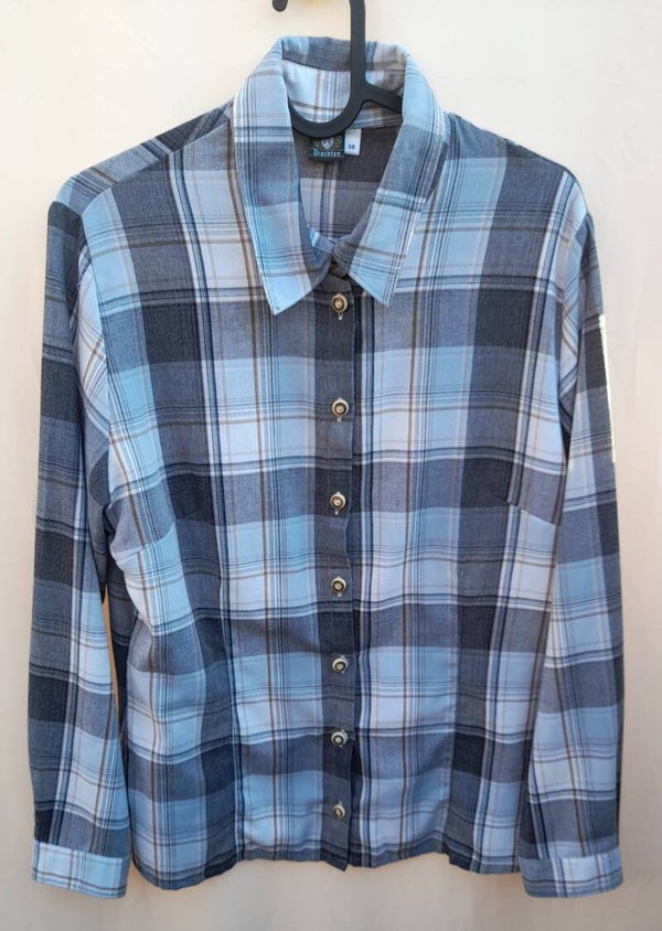 Trachtenbluse langarm OS Trachten Gr. 38
