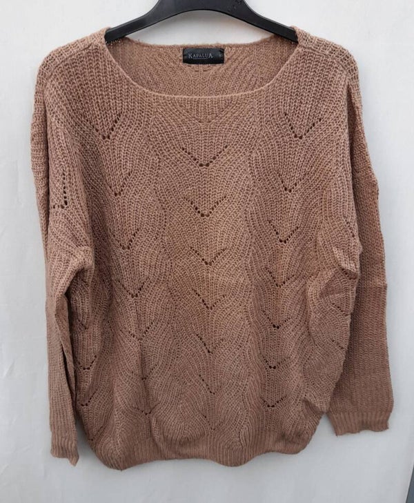 Pullover Langarm Kapula Gr. S