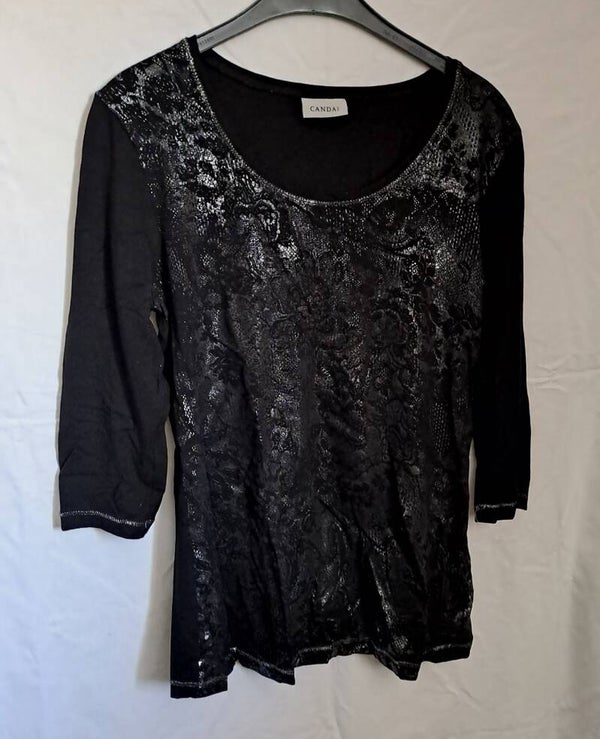 Langarmshirt 3/4-Arm CandA Gr. M
