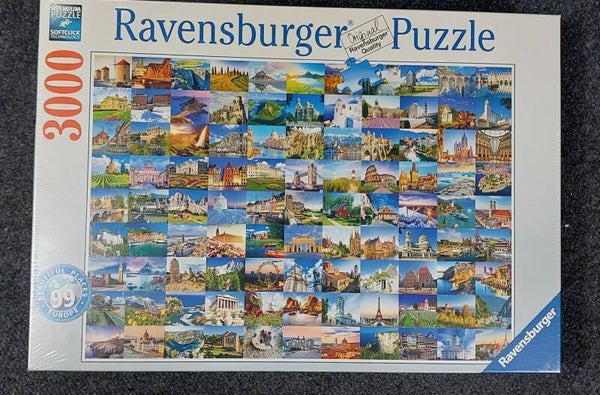 Puzzle 99 Beautiful Places of Europe