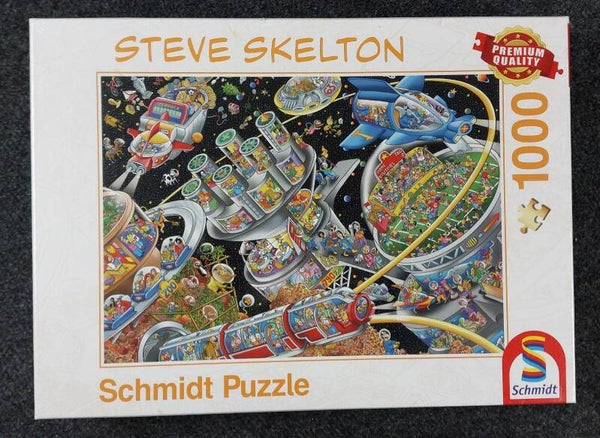 Puzzle Steve Skelton - Weltall-Kollonie