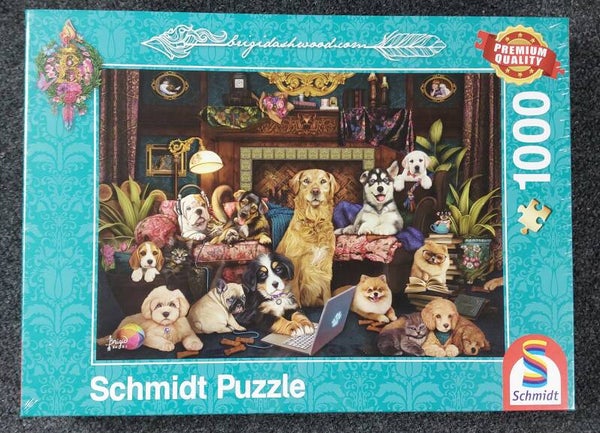 Puzzle Brigid Ashwood - Bunter Abend im Salon