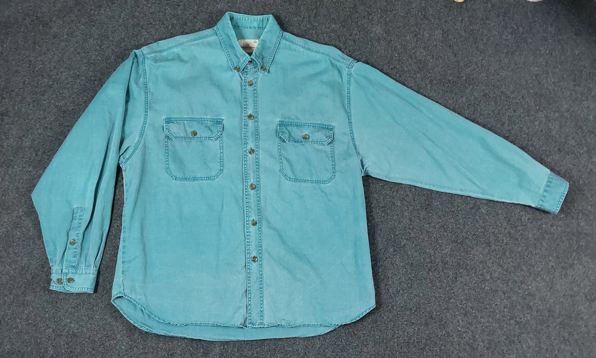 Hemd Langarm Orvis Gr. L