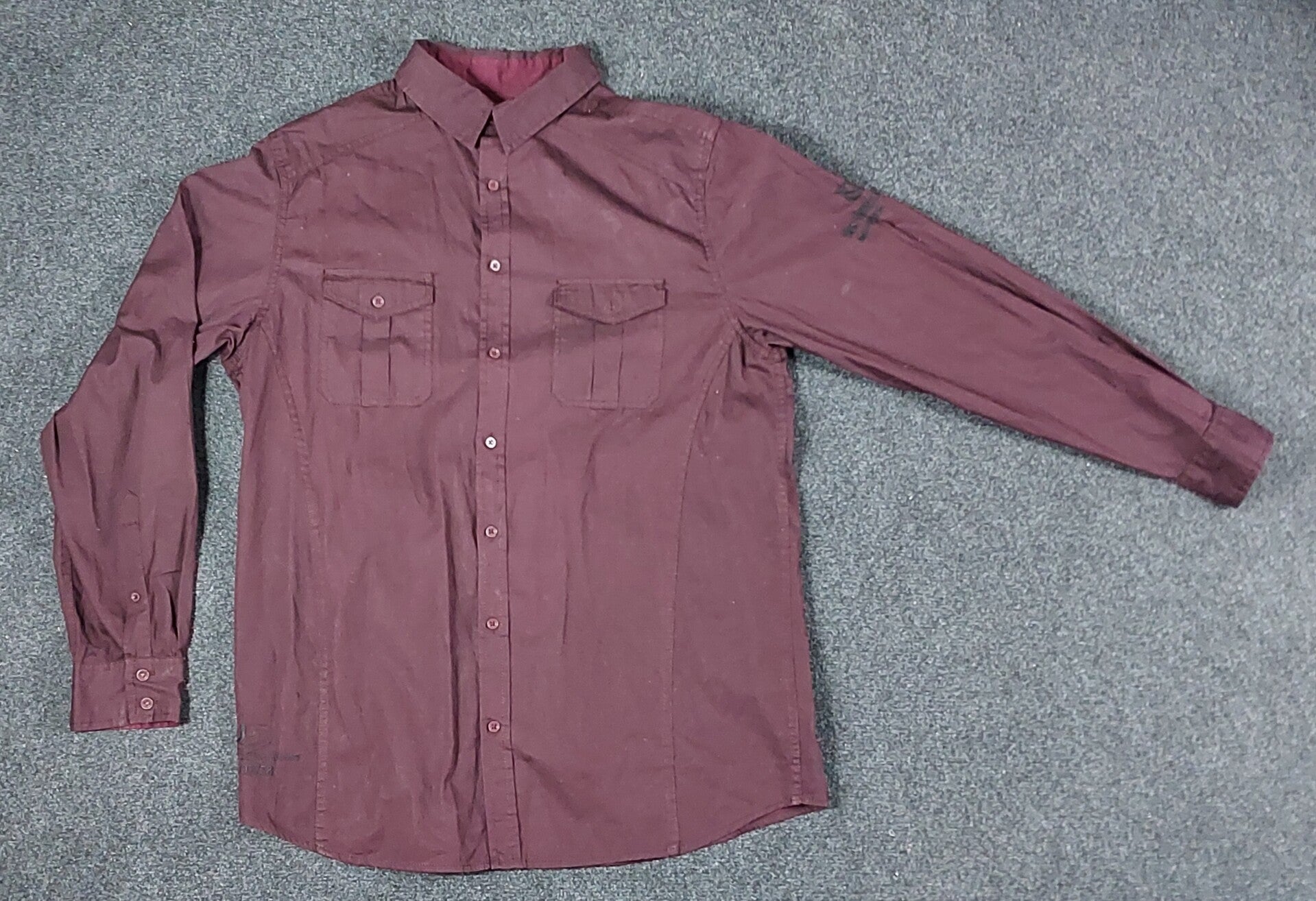 Hemd Langarm Identic Gr. L