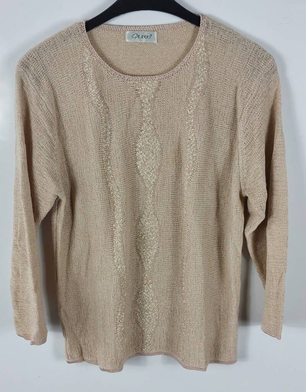 Pullover Langarm Green Gr. L