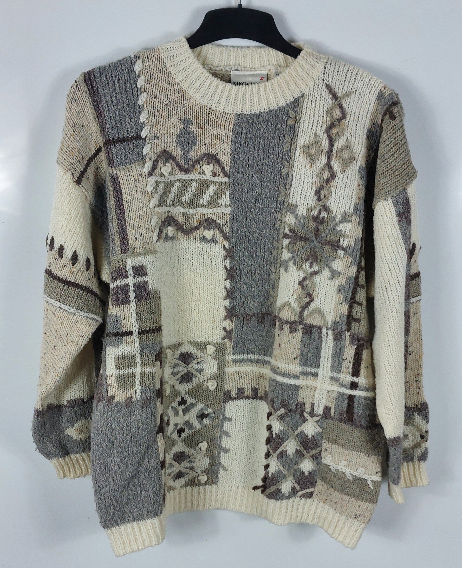 Pullover Langarm Nuova Moda Gr. 46