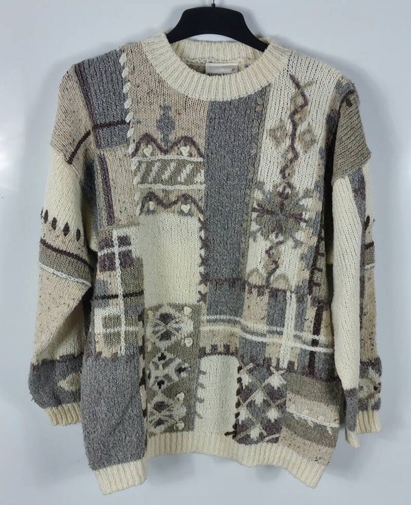 Pullover Langarm Nuova Moda Gr. 46