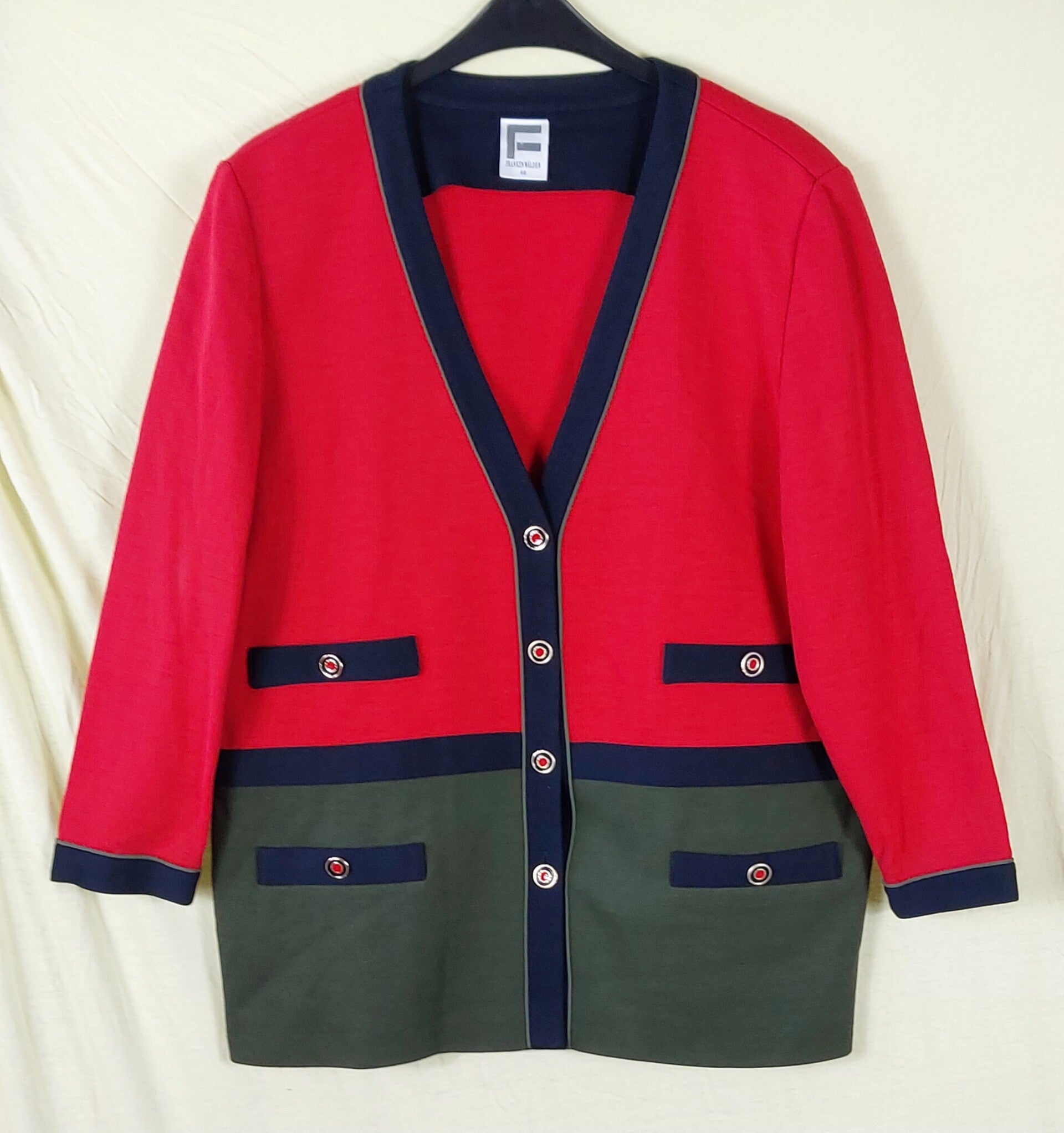 Strickjacke Frankenwälder Gr. 46 XL