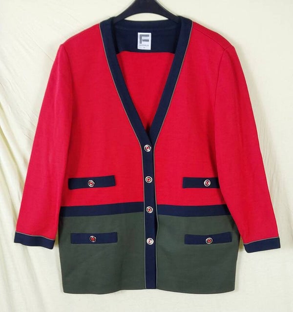 Strickjacke Frankenwälder Gr. 46 XL