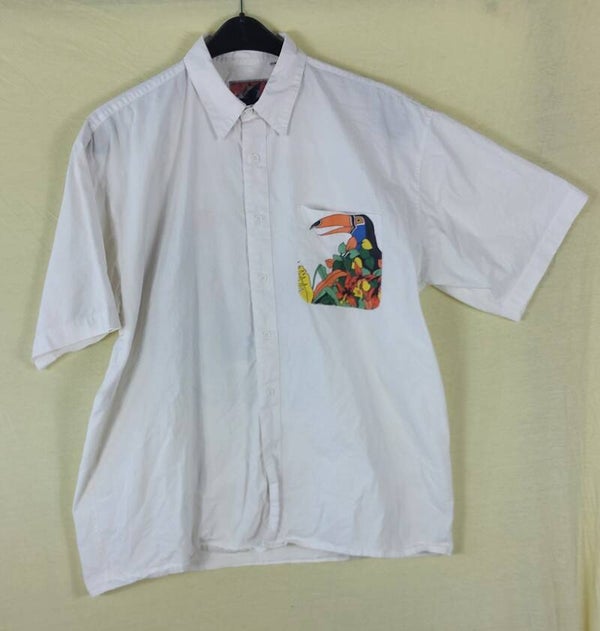 Hemd Kurzarm Casual Sport Gr. L