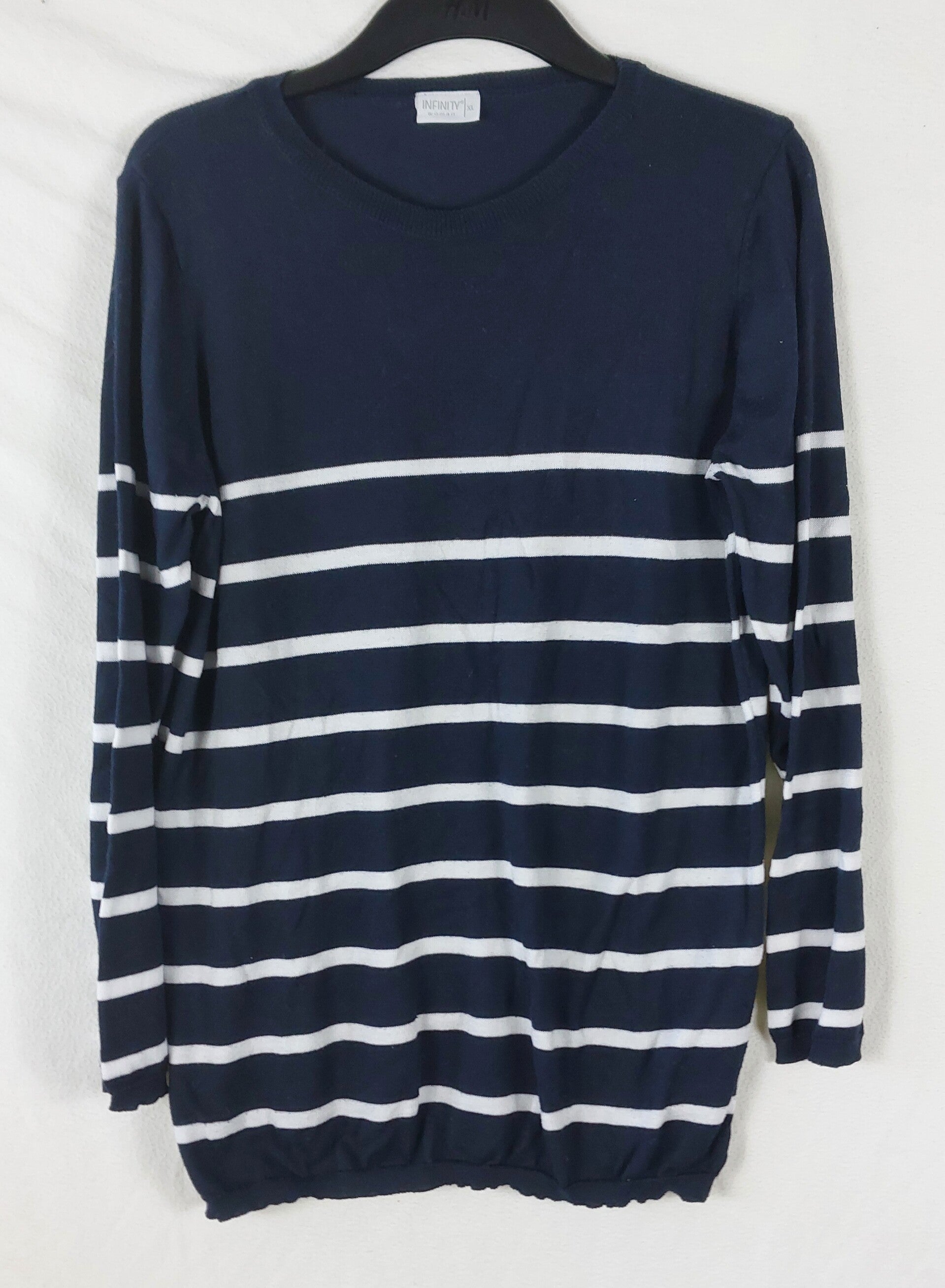 Pullover Langarm Infinity Woman Gr. XL