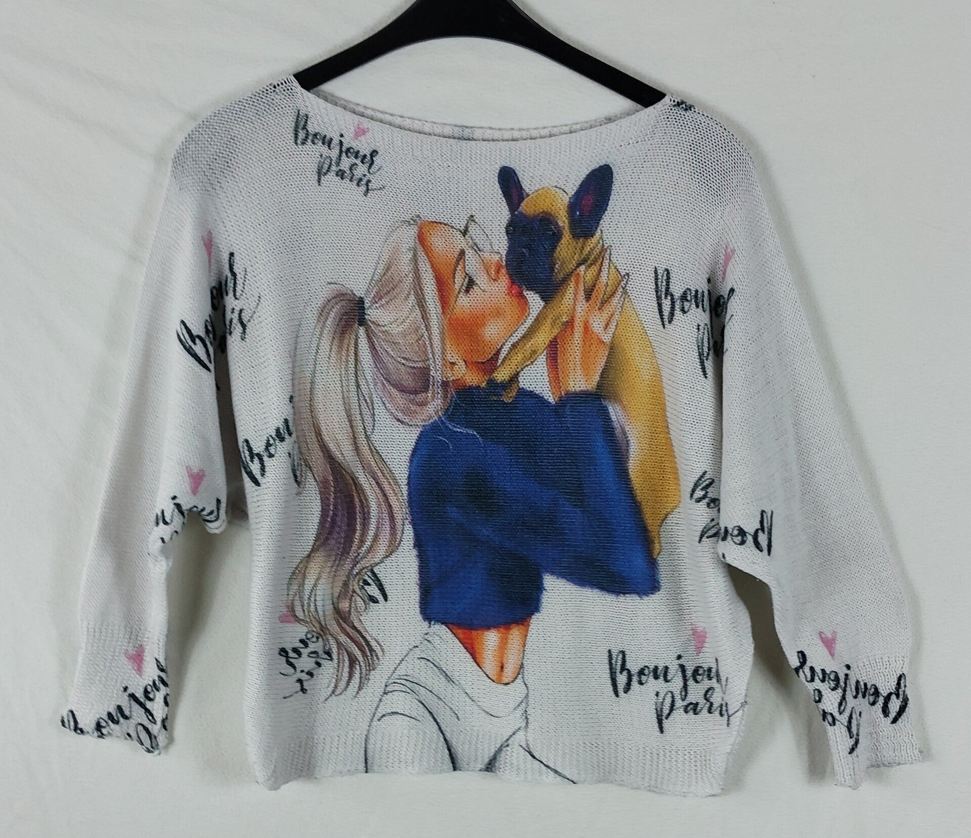 Pullover Langarm Gr. XL