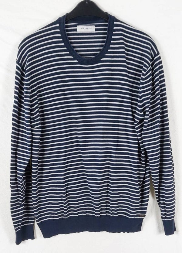 Pullover Langarm My Blue Tchibo Gr. XXL