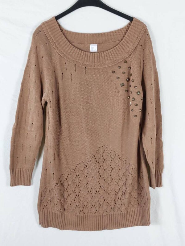 Pullover Langarm Gr. 40