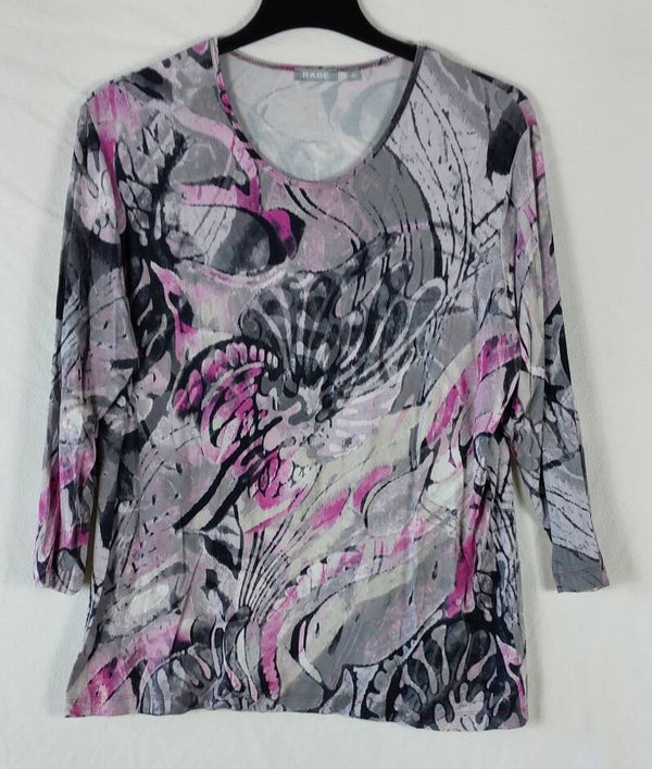 Langarmshirt 3/4-Arm Rabe Gr. 48