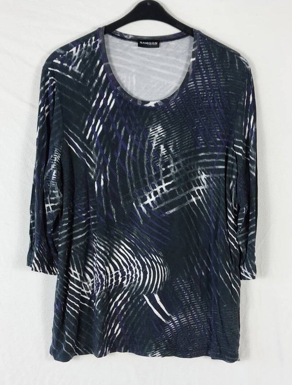 Langarmshirt 3/4-Arm Samoon by Gerry Weber Gr. 48