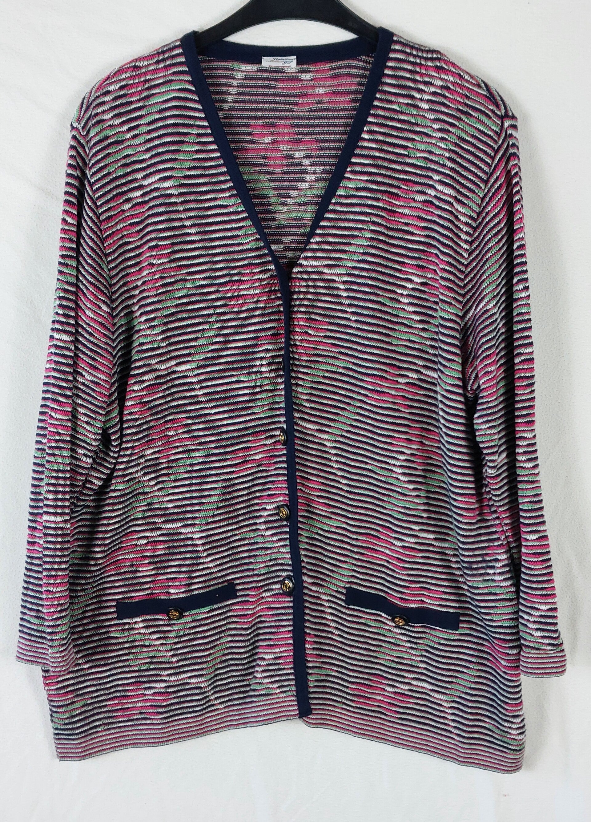 Strickjacke Création Atelier GS Gr. XL