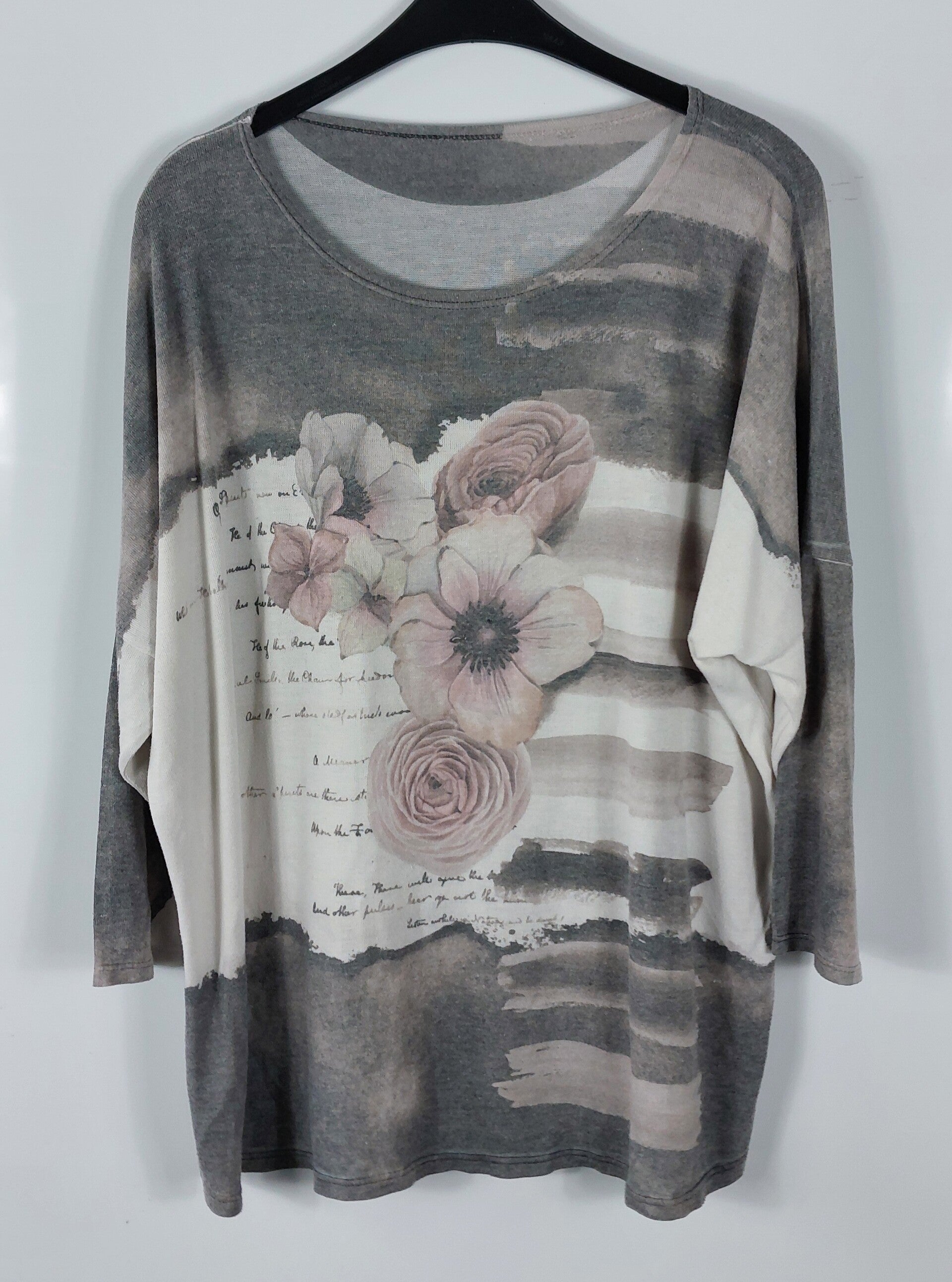Langarmshirt 3/4-Arm Gr. XL