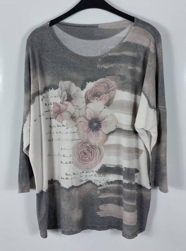 Langarmshirt 3/4-Arm Gr. XL