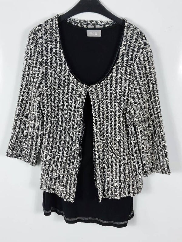 Langarmshirt 3/4-Arm CandA Gr. S