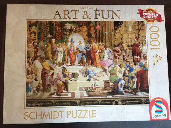 Puzzle Markus Binz - Die Schule von Athen 2024