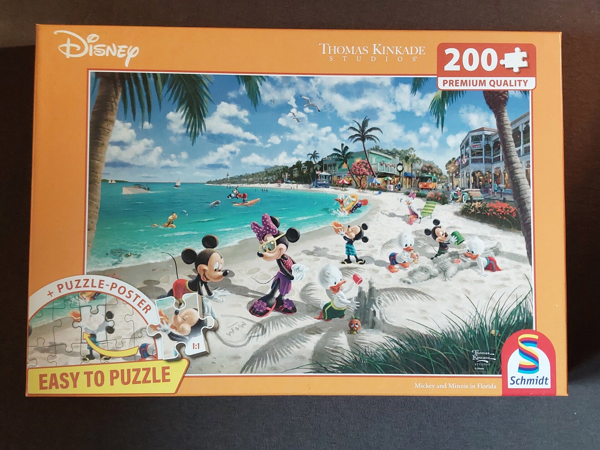 Puzzle Disney, Mickey und Minnie - In Florida