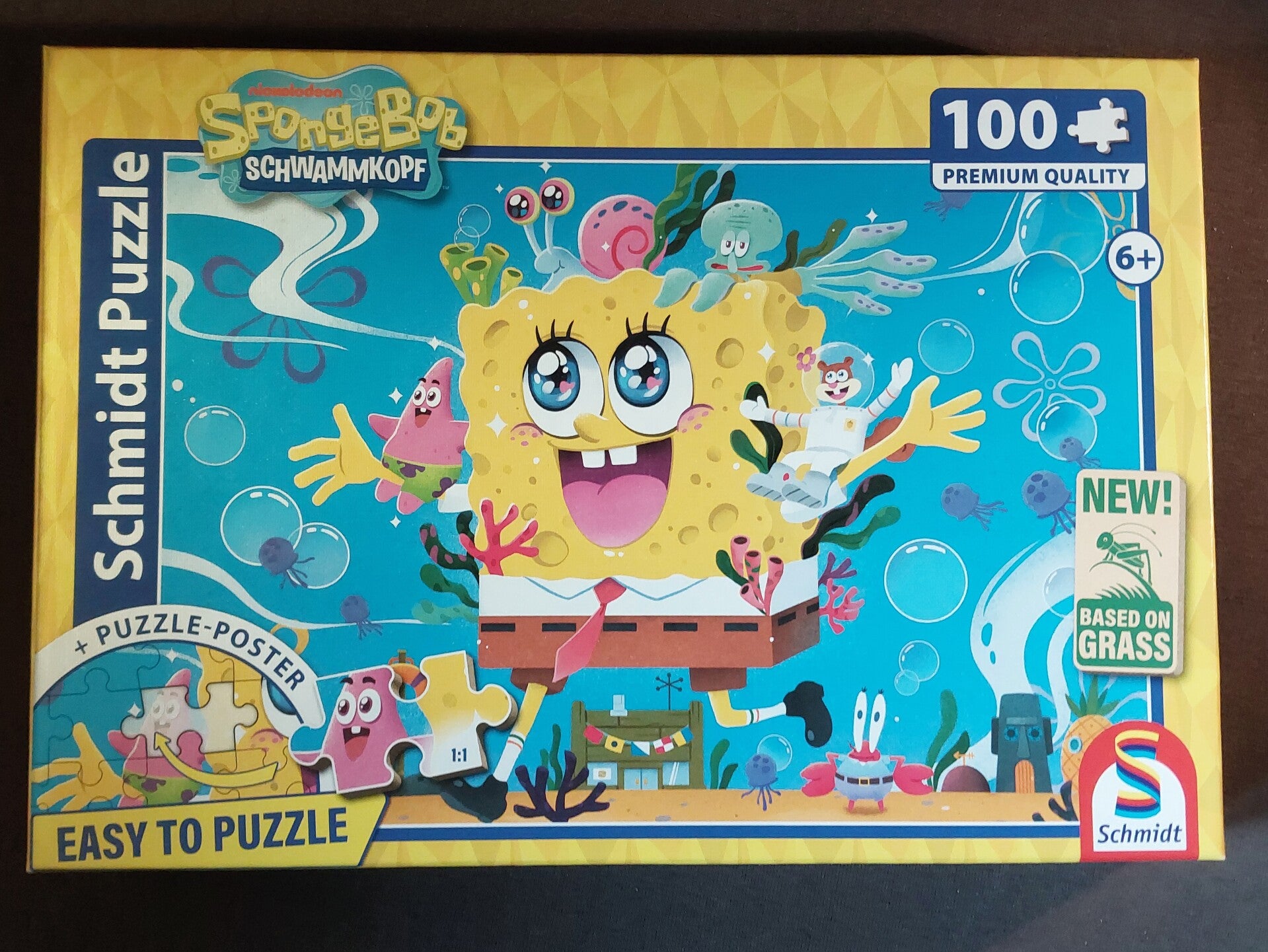 Puzzle SpongeBob Schwammkopf - Abenteuer in Bikini Bottom