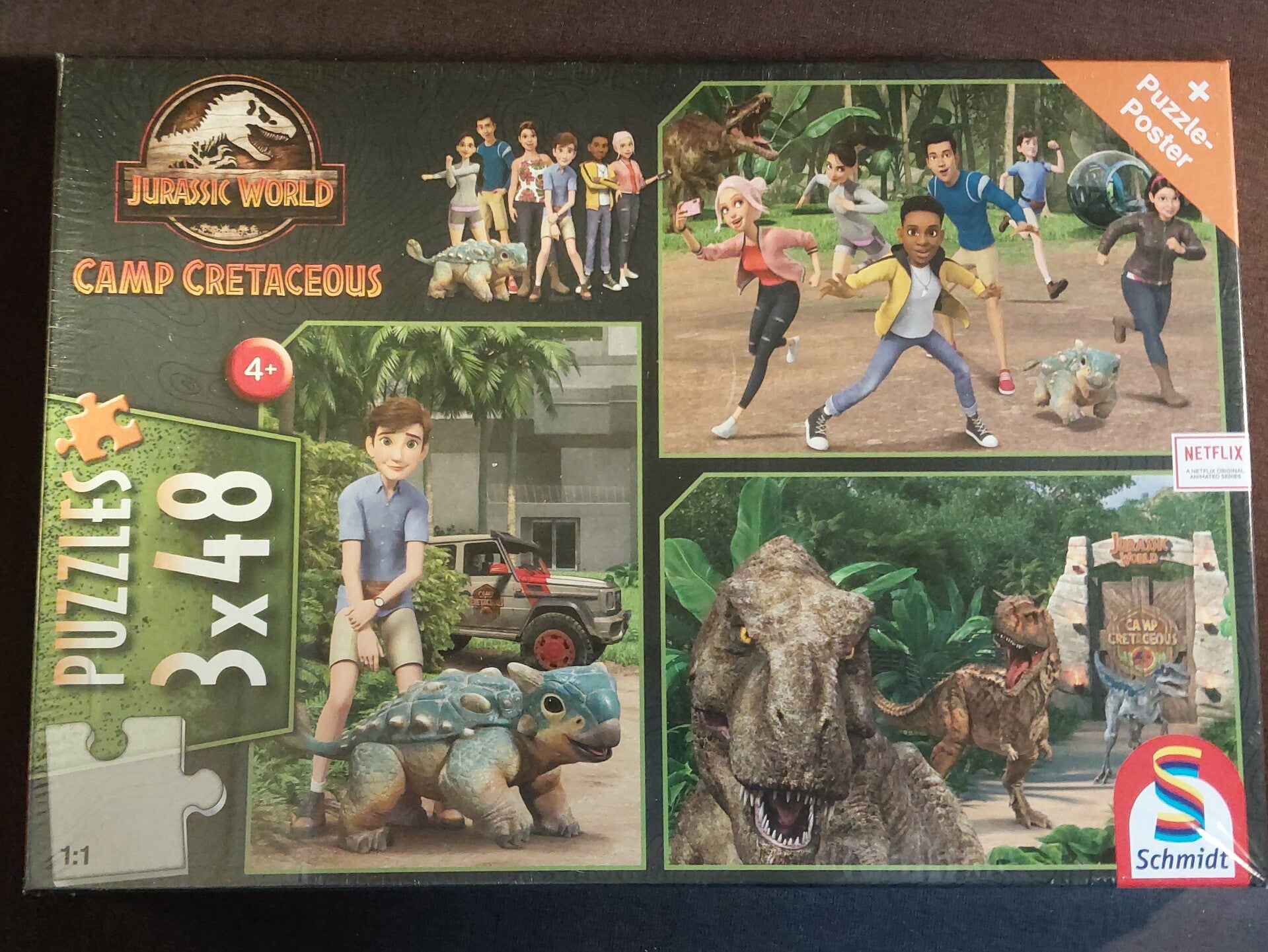Puzzle Jurassic World, Camp Cretaceous - Abenteuer auf Isla Nublar