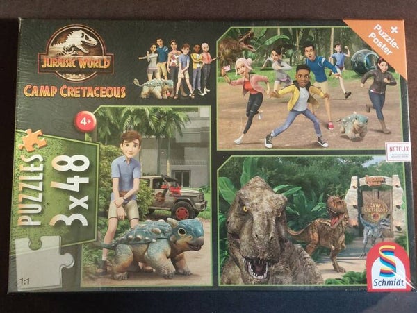 Puzzle Jurassic World, Camp Cretaceous - Abenteuer auf Isla Nublar