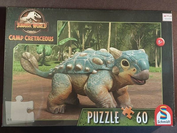 Puzzle Jurassic World, Camp Cretaceous - Der Ankylosaurus Bumby