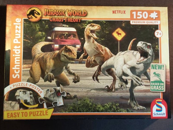Puzzle Jurassic World, Chaos Theory - Angriff der Velociraptoren
