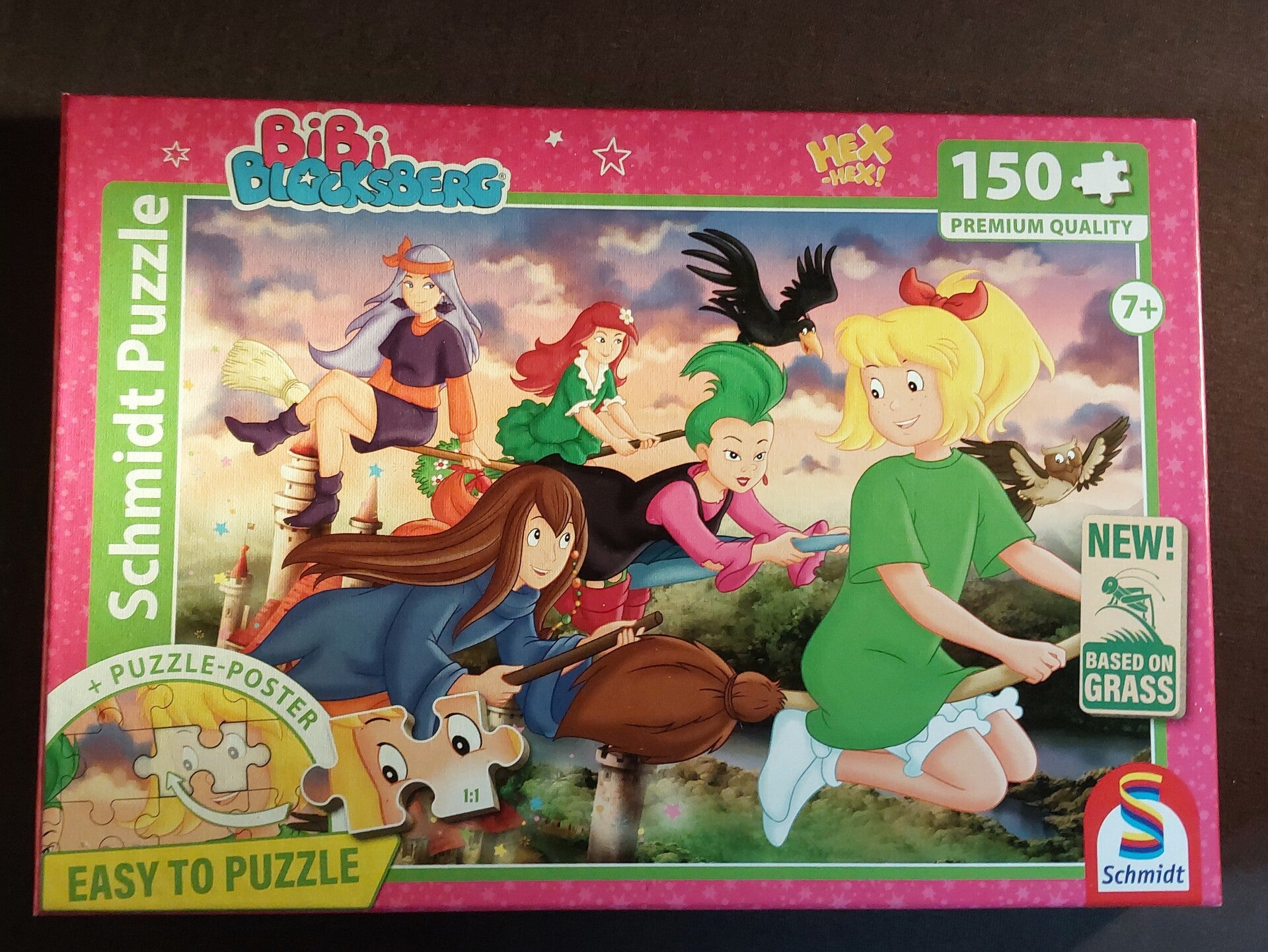 Puzzle Bibi Blocksberg - Hexenrennen
