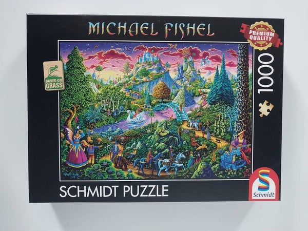 Puzzle Michael Fishel - Fantastische Märchenwelt