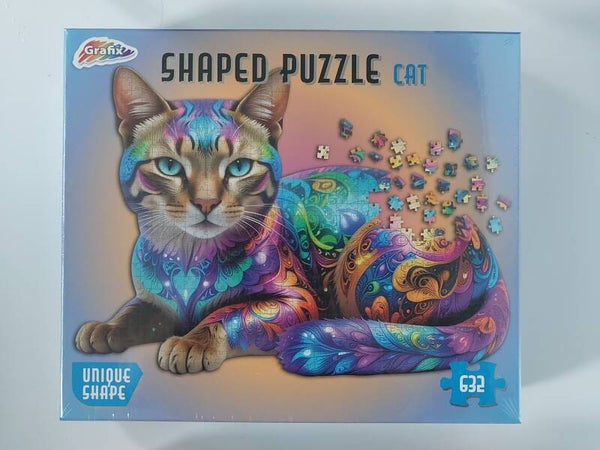 Form-Puzzle Katze