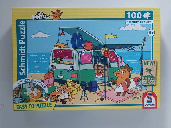 Puzzle Die Maus - Camping