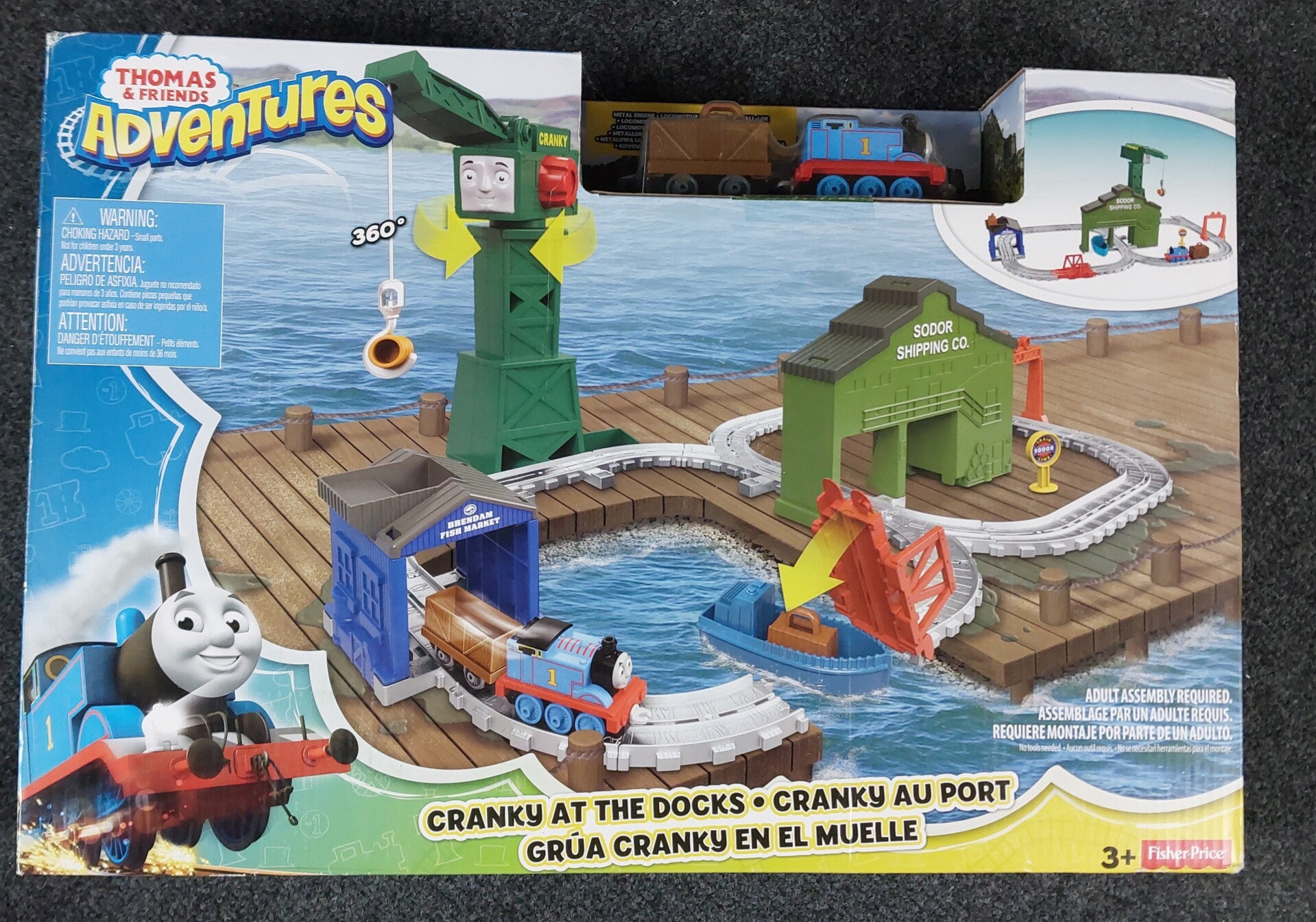 Thomas & seine Freunde Cranky at the Docks