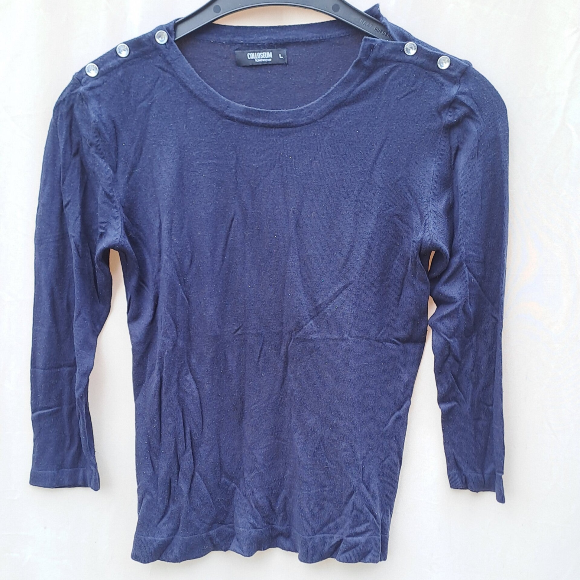 Langarmshirt 3/4-Arm Colleseum Gr. L