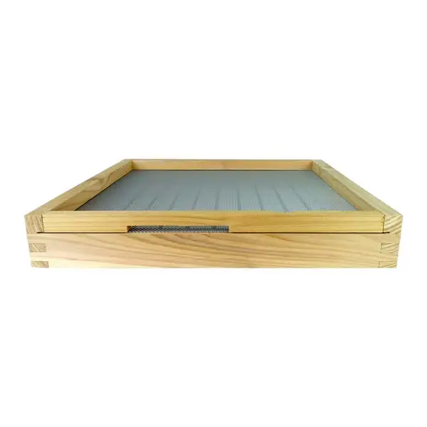 National Cedar Mesh Floor, Entrance Reducer, Varroa Draw